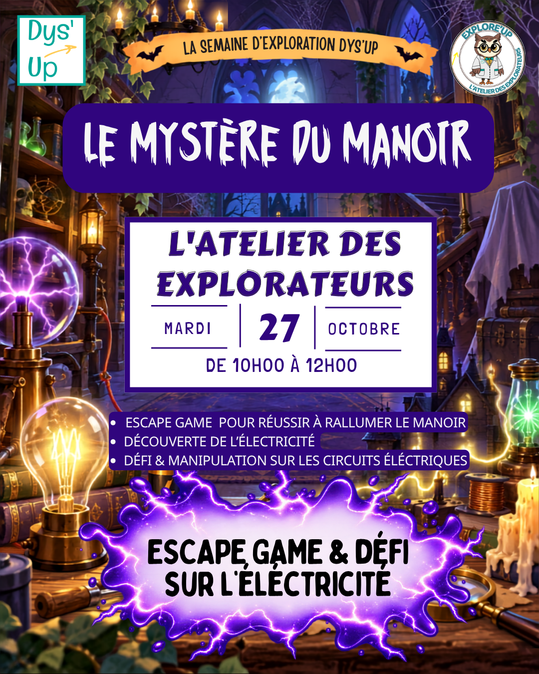 Mystère du manoir
