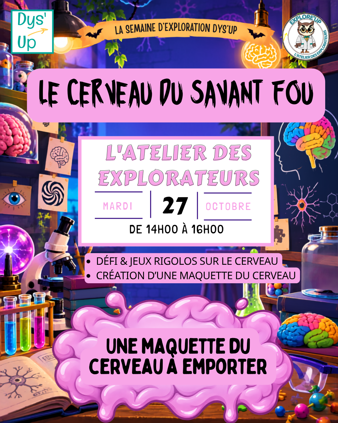 Cerveau du savant fou